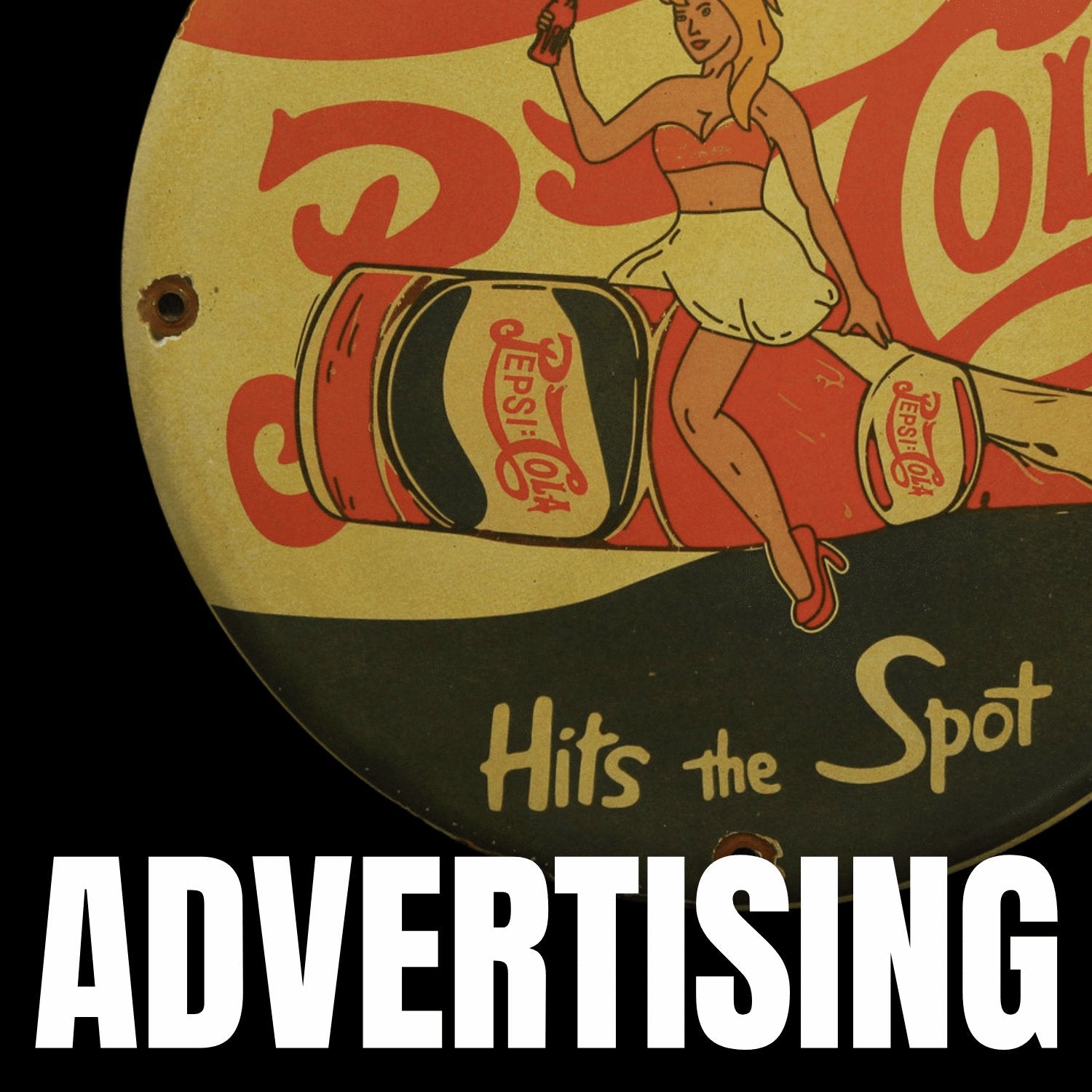 Vintage advertising porcelain signs featuring classic brands recreated with real enamel and heavy steel