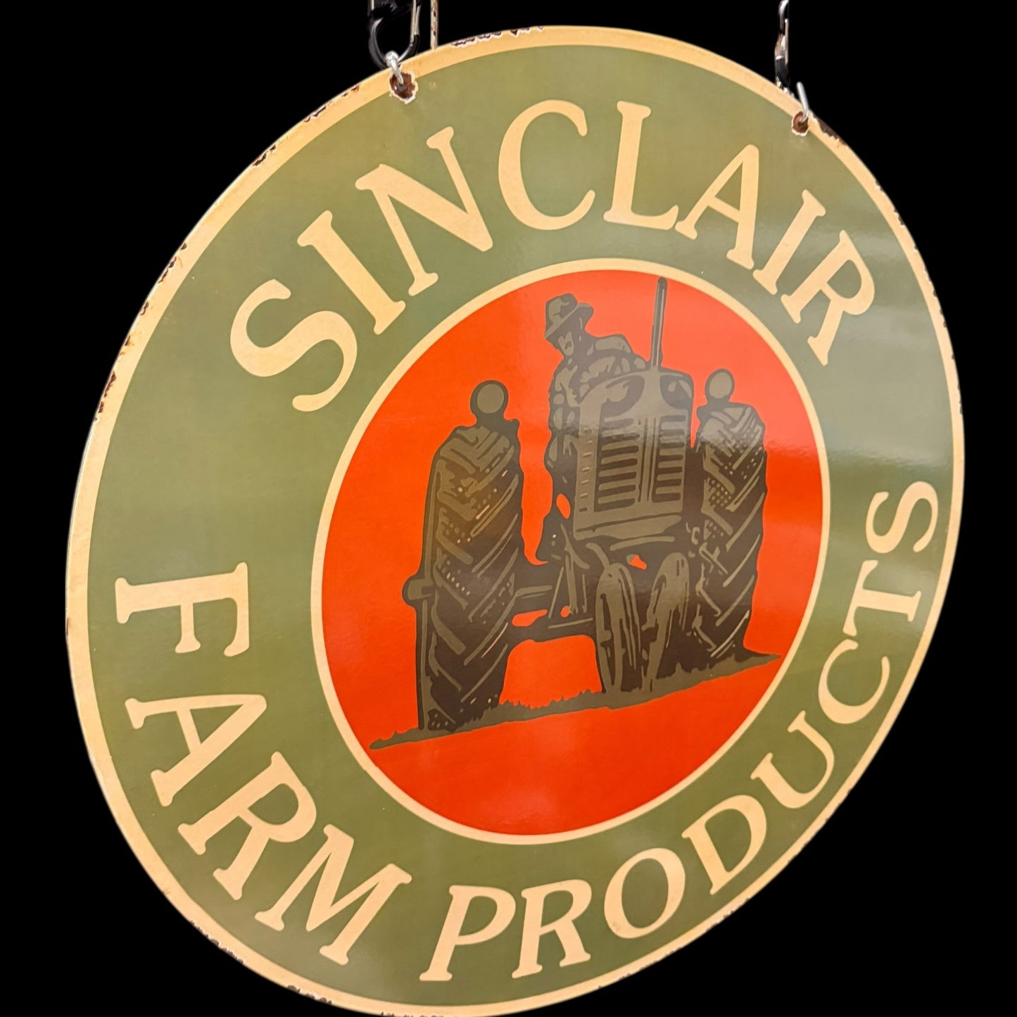 *Limited* Sinclair Farm Products Double-Sided Large Porcelain Enamel on Steel (DS 30-Inch)