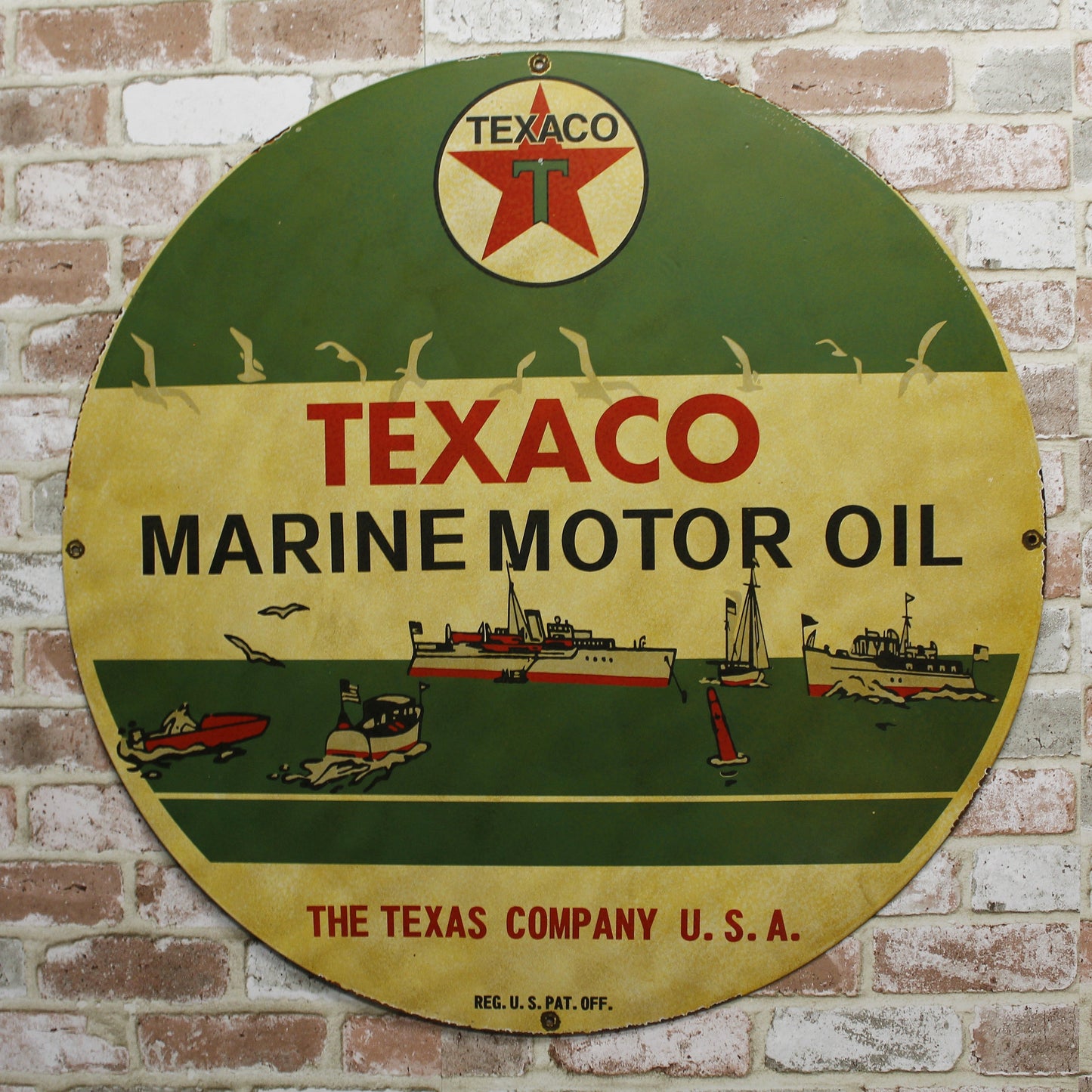 Texaco Marine Motor Oil Large ()