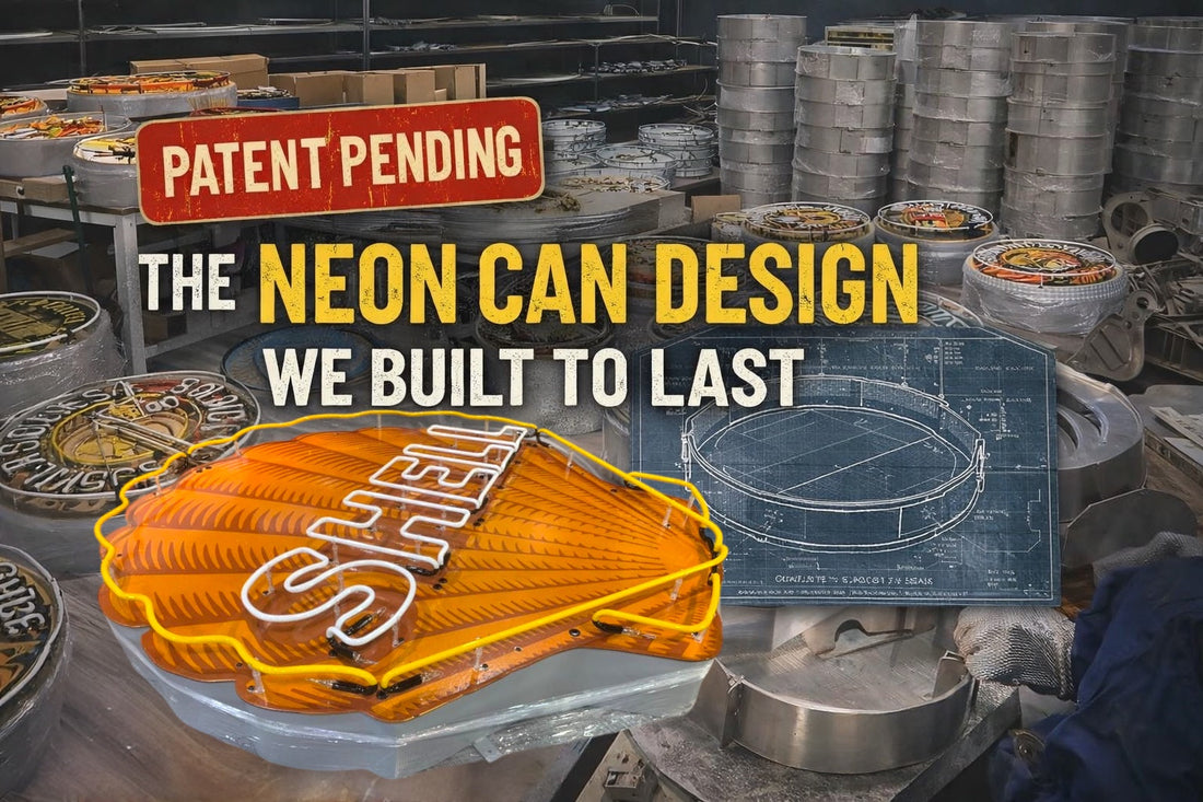 Patent Pending: The Neon Can Design We Built to Last