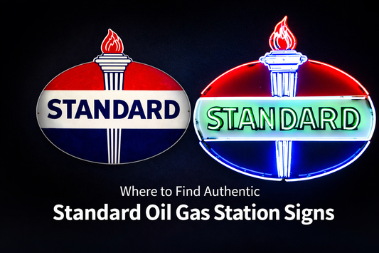 Where To Find Authentic Standard Oil Gas Station Signs
