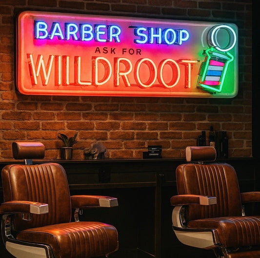 Why Real Barbershops Use Real Neon — And Why LED “Neon” Is Killing the Craft