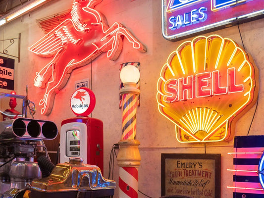 The Glowing Shell: How an Iconic Scallop Shaped Gasoline History