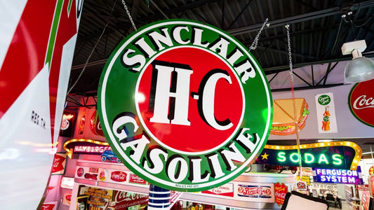 Sinclair Dinosaurs and Enamel Signs: Why Collectors Still Buy Vintage Sinclair Porcelain Signs