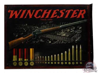 The Legacy of Winchester: Where to Find Vintage Original Porcelain Signs & Quality Reproductions That Still Hit the Mark