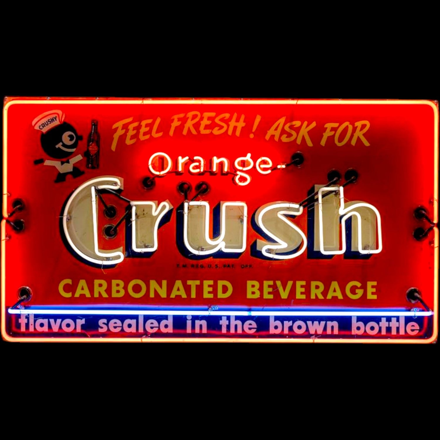 Rectangular Neon Cans