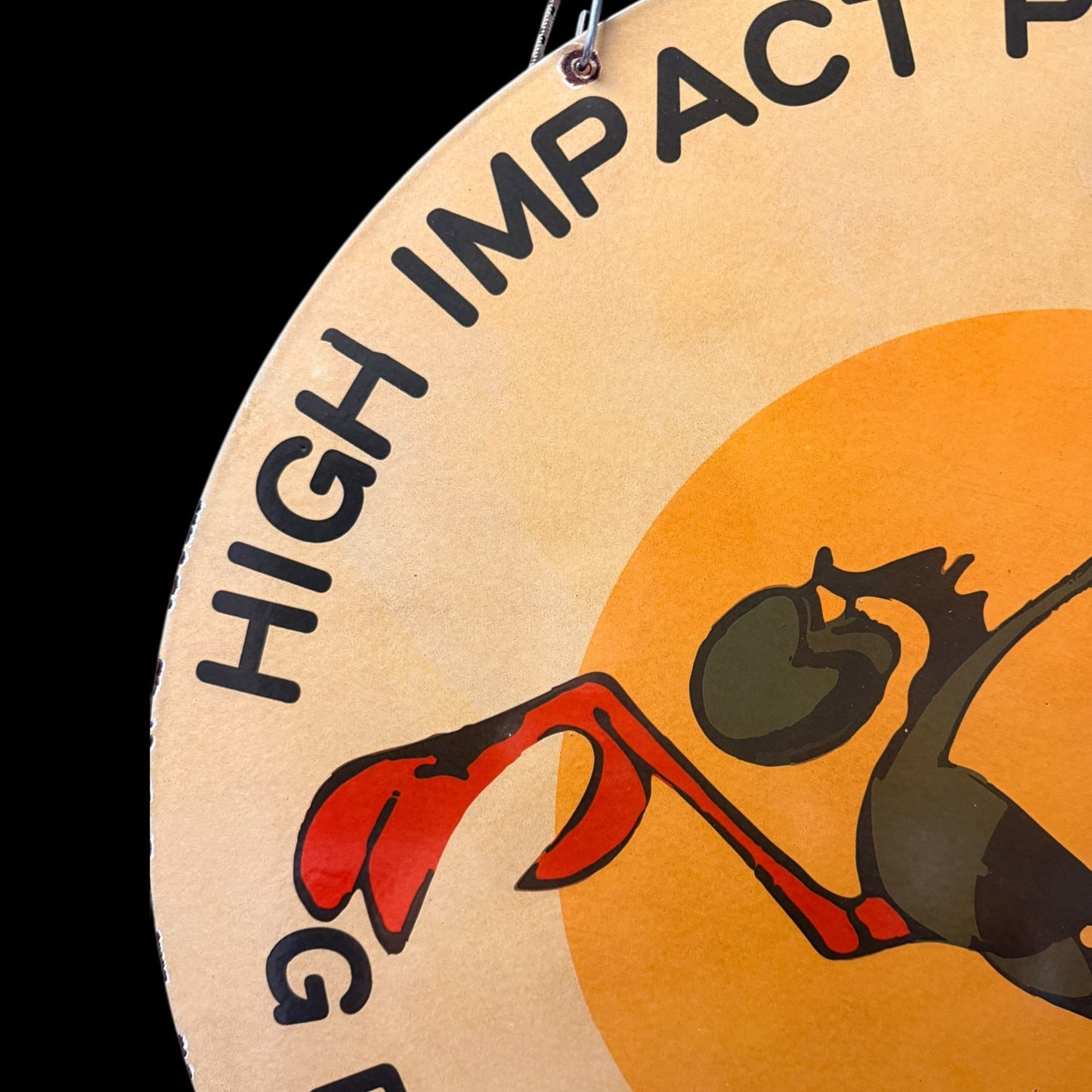 Mopar Mo-Power Road Runner Large Porcelain Enamel Sign (SS 30-Inch)