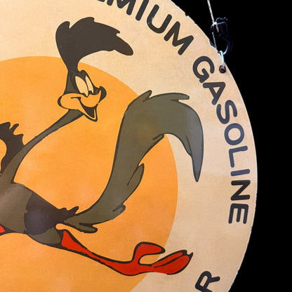 Mopar Mo-Power Road Runner Large Porcelain Enamel Sign (SS 30-Inch)