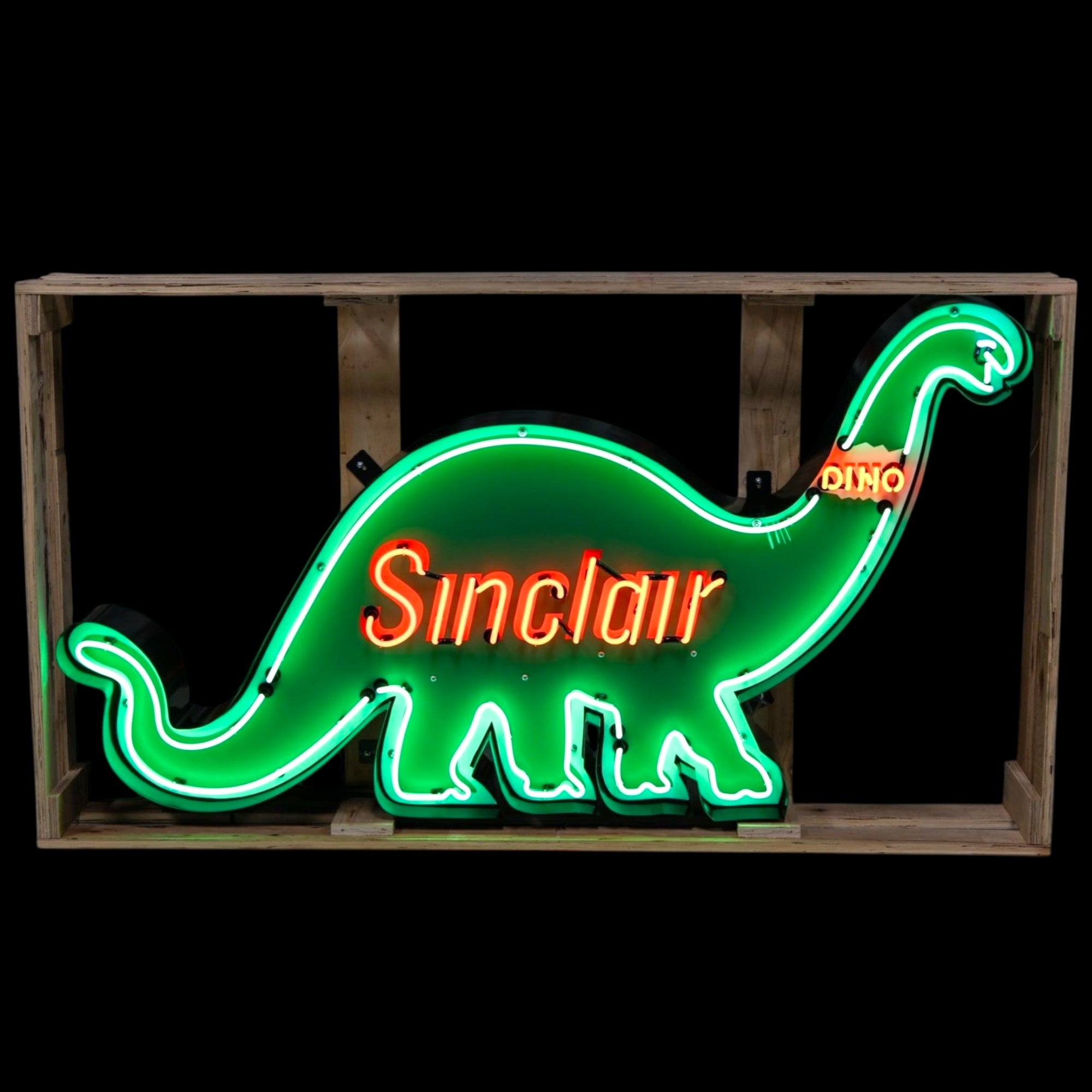 Explore Sinclair Dino & Oil Vintage Gas Signs | Real Neon