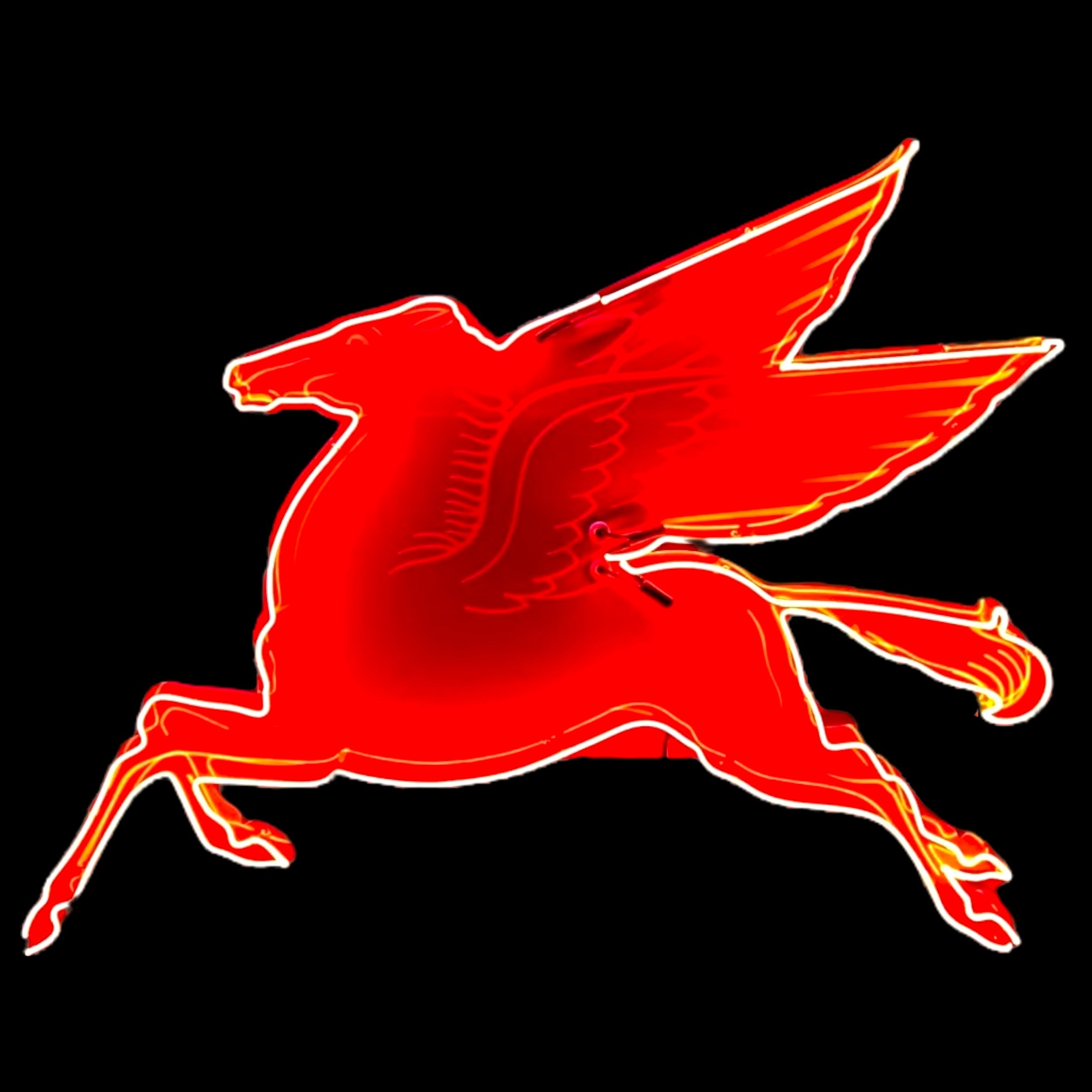 Shop All Mobil Gas Vintage Signs - Real Glass Neon & Porcelain