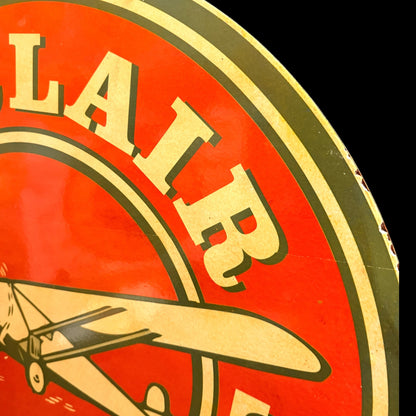*Limited* Sinclair Aircraft Double-Sided Large Porcelain Enamel on Steel (DS 30-Inch)