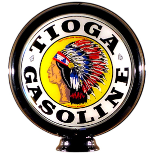 Tioga Gasoline Lighted Globe Gas Pump Topper