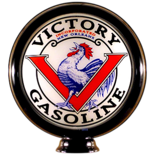 Victory Gasoline Lighted Globe Gas Pump Topper