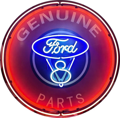 Find Vintage Neon Vintage V8 Ford Parts Signs Original or Reproduction