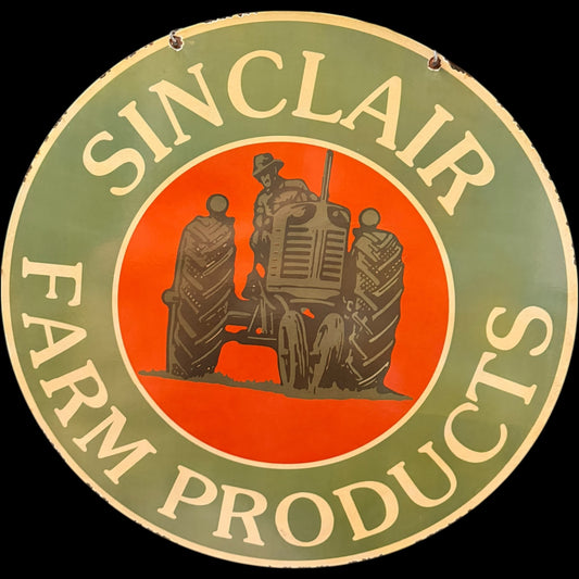 *Limited* Sinclair Farm Products Double-Sided Large Porcelain Enamel on Steel (DS 30-Inch)