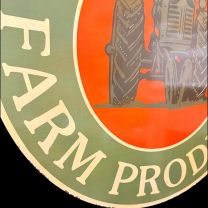 *Limited* Sinclair Farm Products Double-Sided Large Porcelain Enamel on Steel (DS 30-Inch)