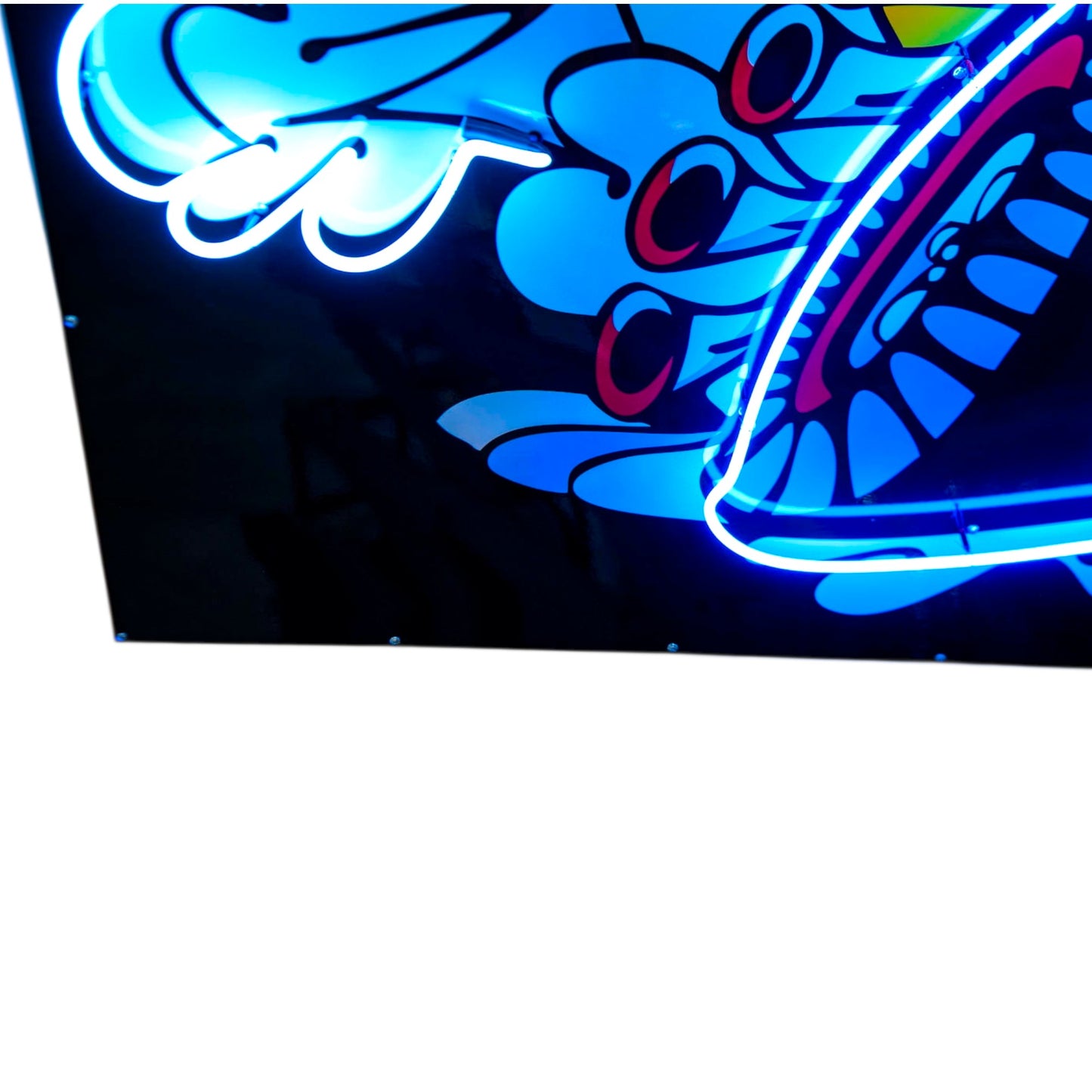 Dodge Scat Pack Super Bee - Real Glass Neon Sign with Porcelain Enamel - Retro Mopar & American Muscle Mascot