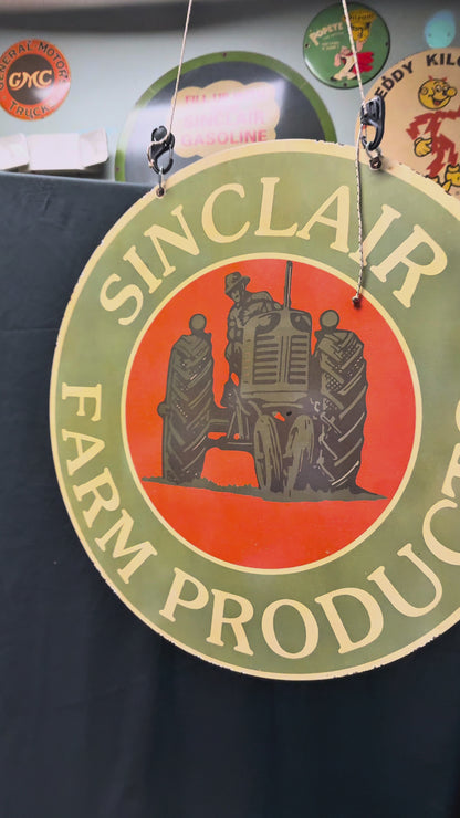 *Limited* Sinclair Farm Products Double-Sided Large Porcelain Enamel on Steel (DS 30-Inch)