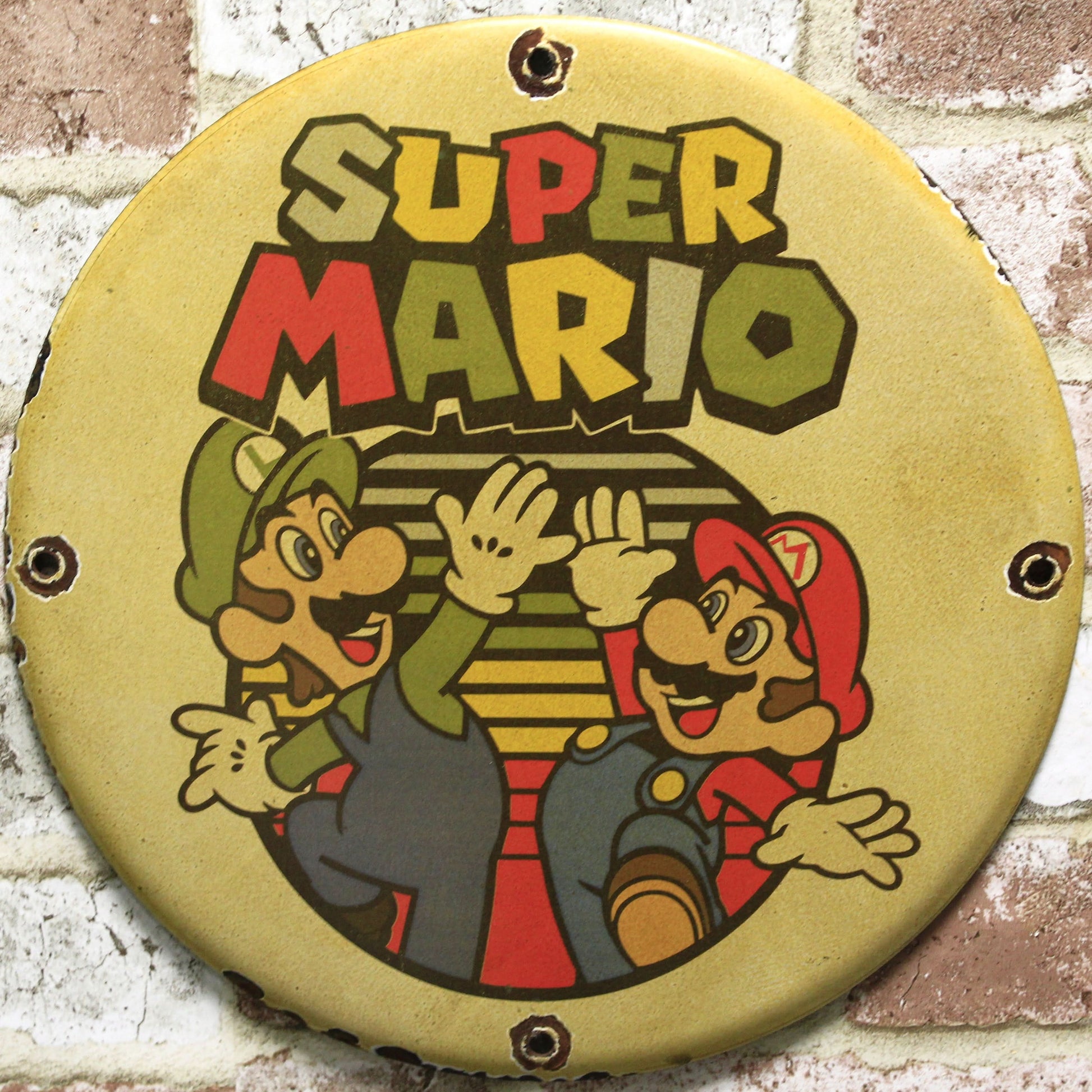 Looking for Collectible Signs  Super Mario Bros Nintendo 